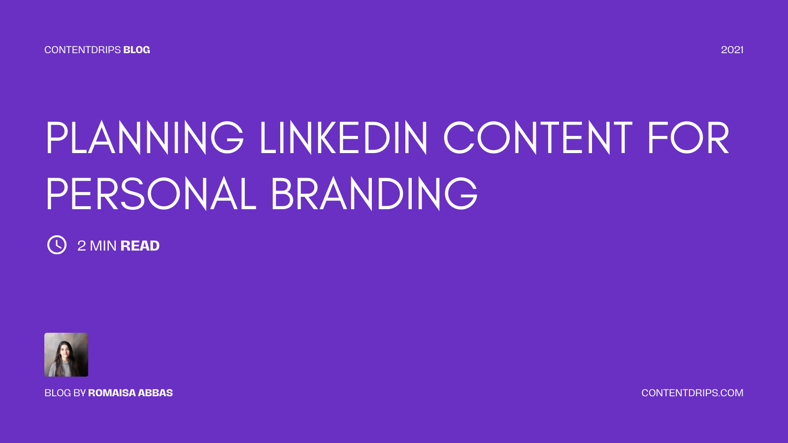 Linkedin Content for Personal Branding