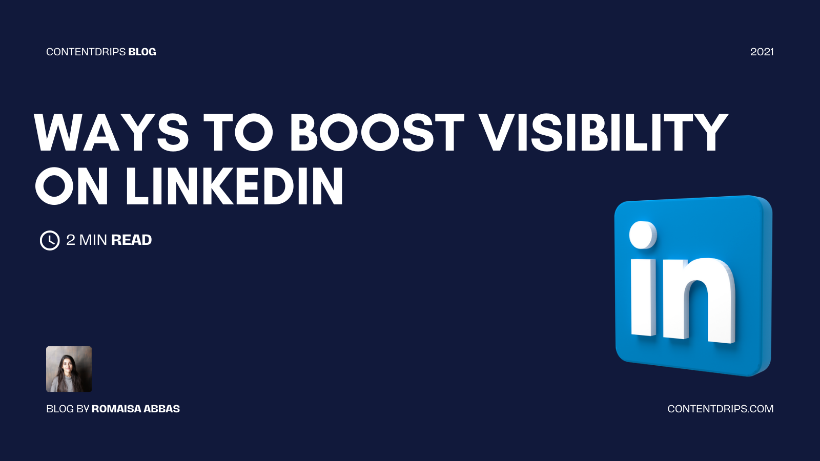 Ways to Boost Visibility on LinkedIn