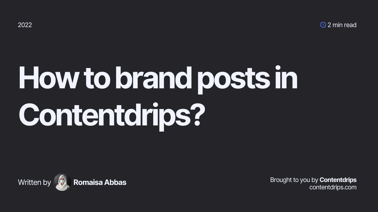 What is branded content