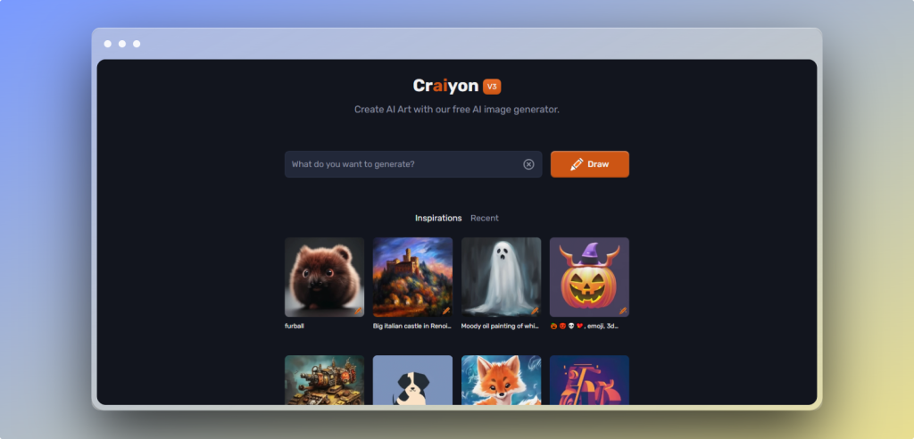 Craiyon - Your FREE AI image generator tool: Create AI art!