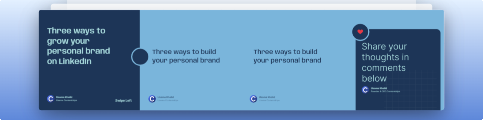Free & Customizable Carousel Templates - Contentdrips