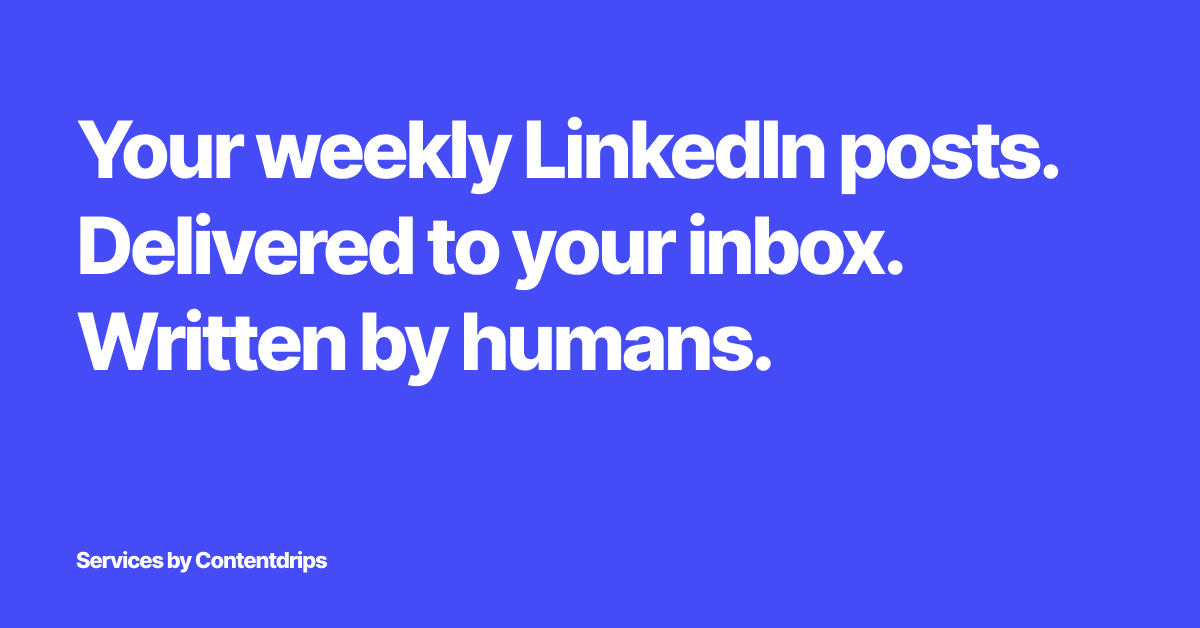 Services Contentdrips