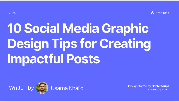 Graphic Design Tips