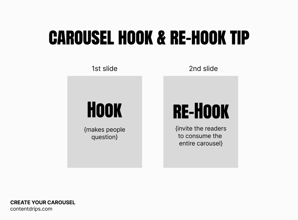 carousel post content tip