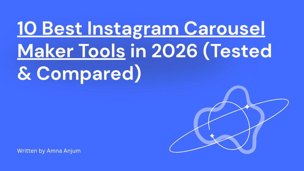 10 Best Instagram Carousel Makers In 2026