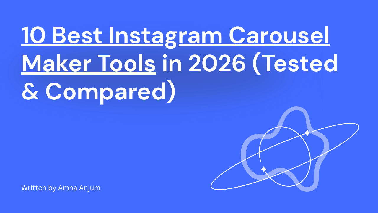 10 Best Instagram Carousel Makers In 2026