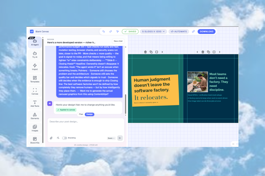 AI Carousel Generator