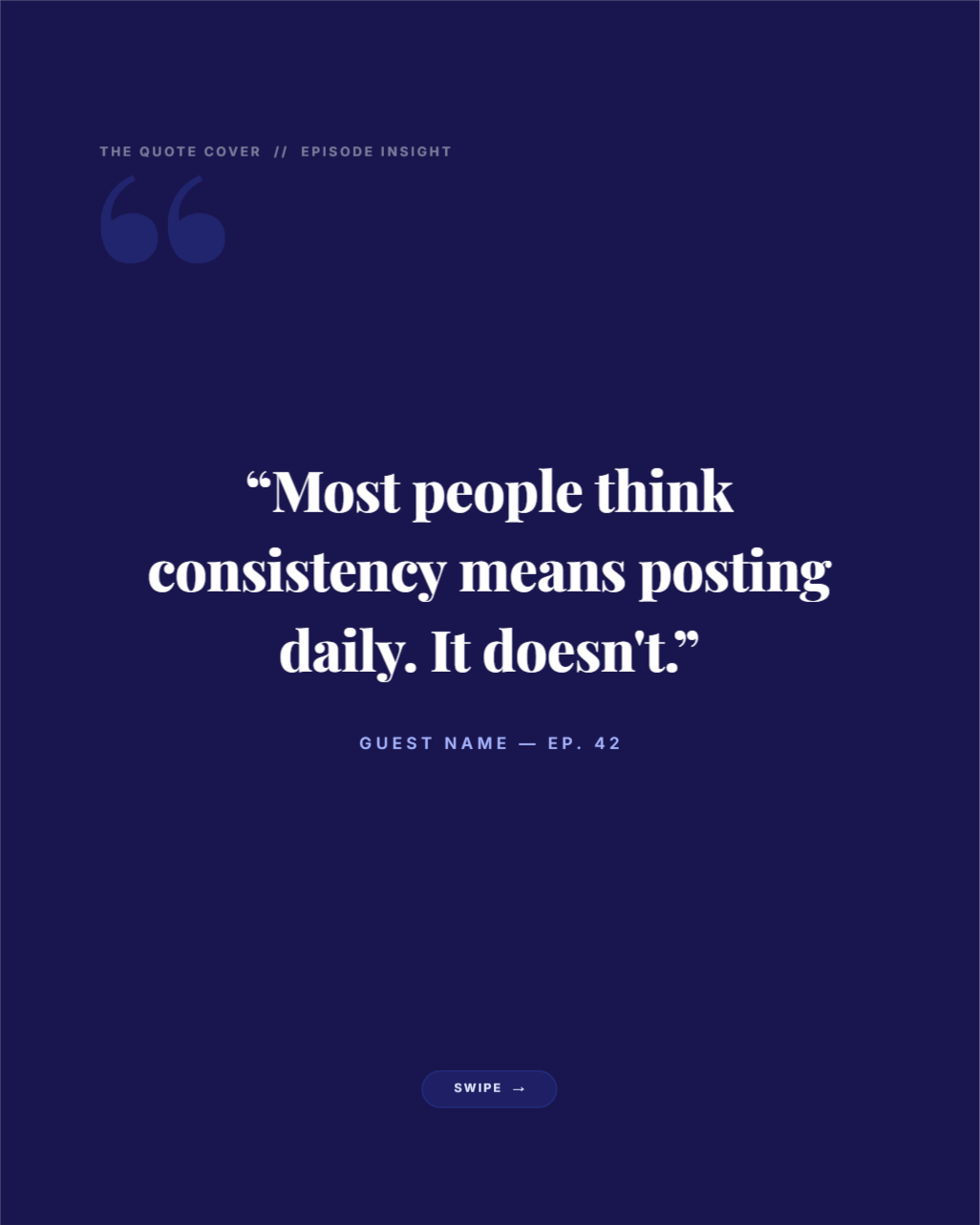 Quote Cover
